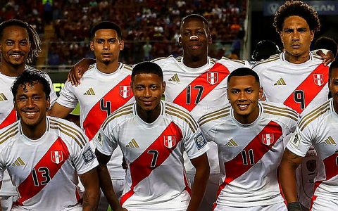 Selección peruana y Estados Unidos
