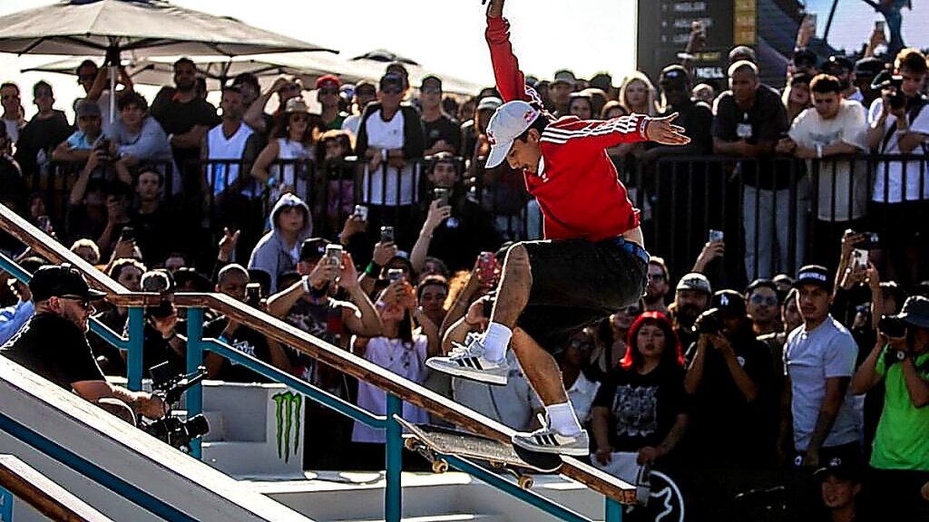 Skateboarding