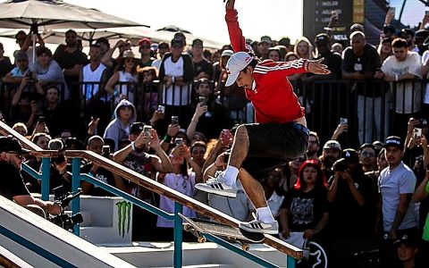 Skateboarding