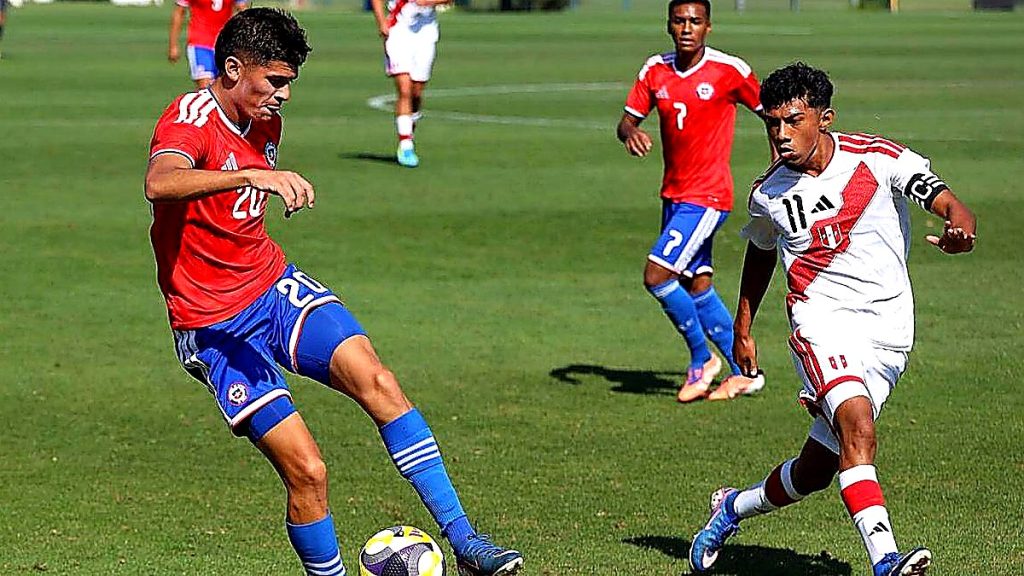 Perú Sub-20 vence a Chile
