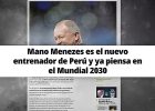 Mano Menezes y la selección peruana